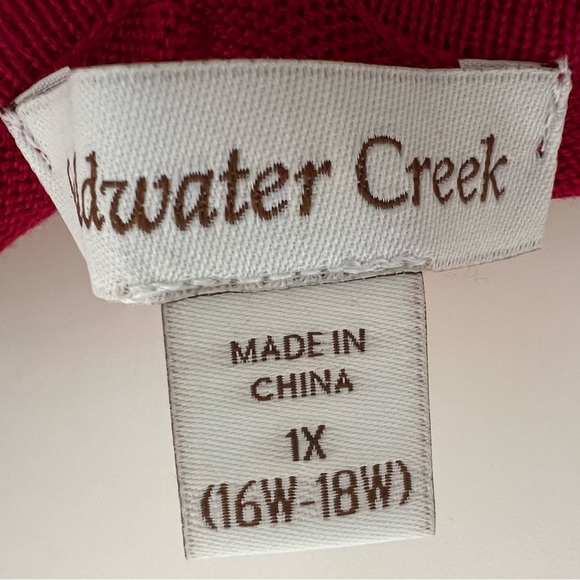 Coldwater Creek gorgeous knit top - Picture 3 of 4